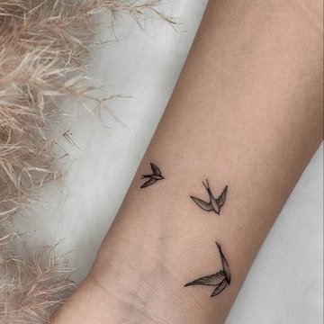 Тату на запястье (18)