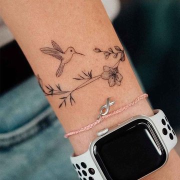 Тату на запястье (14)