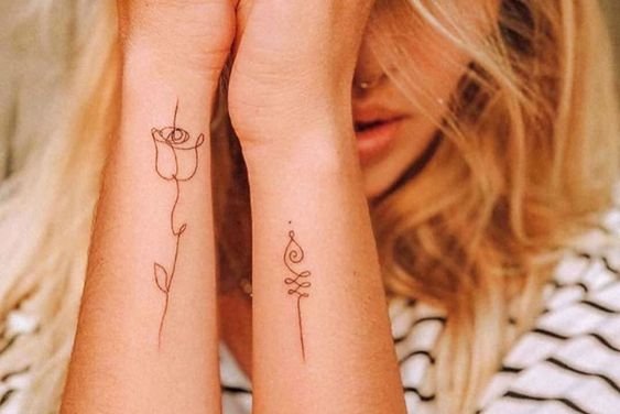 Тату на запястье (23)