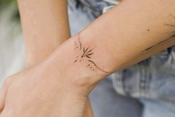 Тату на запястье (12)