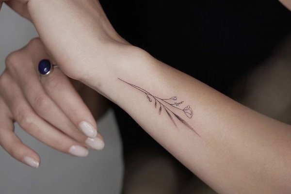 Тату на запястье (4)