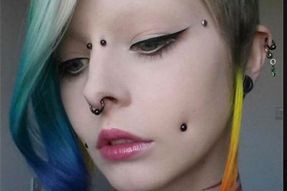 пирсинг на лице (38)